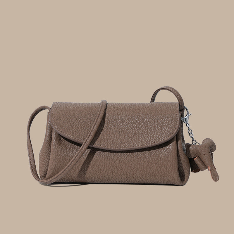 Leather Mini Phone Crossbody