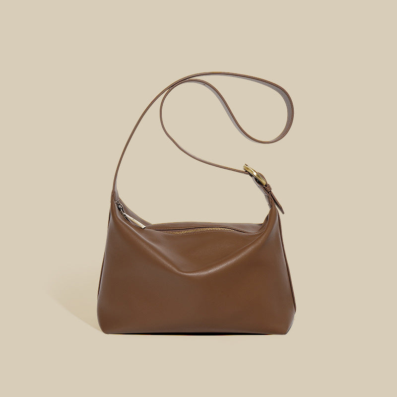 Soft Leather Large Commuter Tote