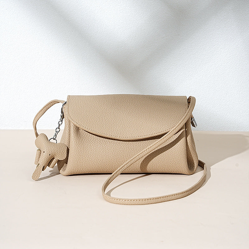 Quilted Cowhide Mini Crossbody