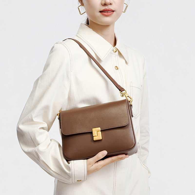 Leather Minimalist Hobo