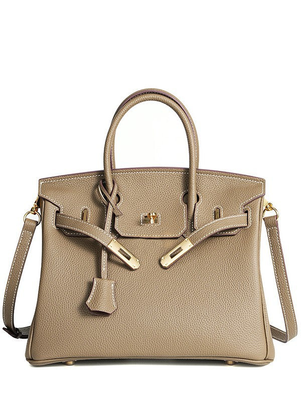 Togo leather top-handle bag — colour option view