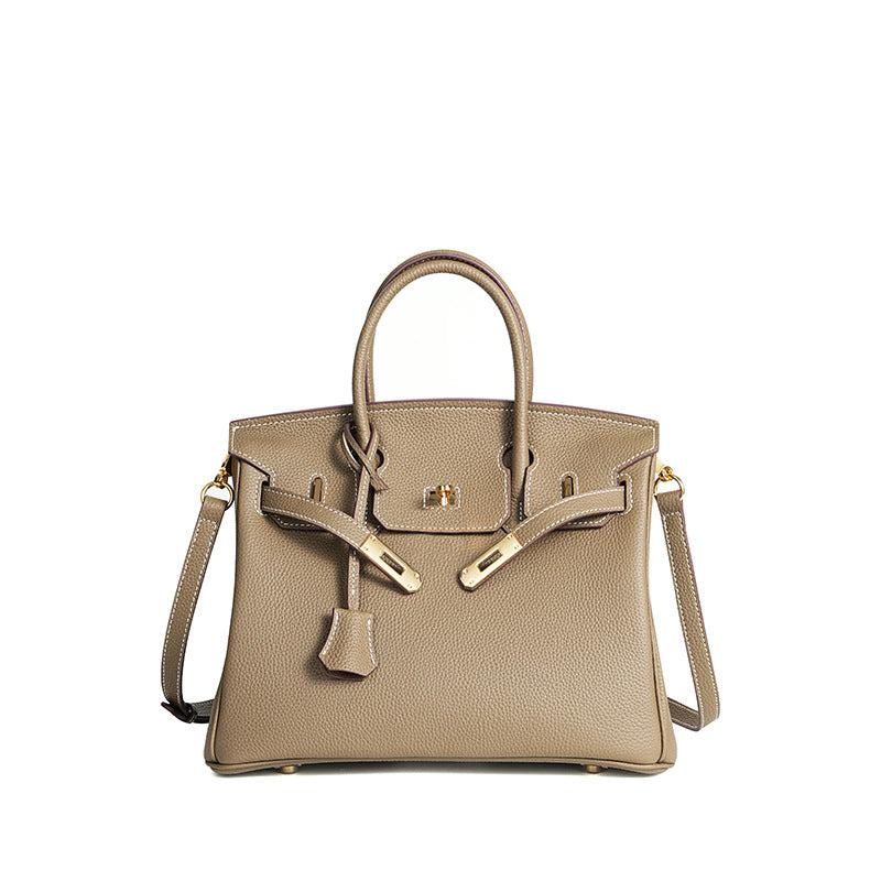 Togo leather top-handle bag — colour option view