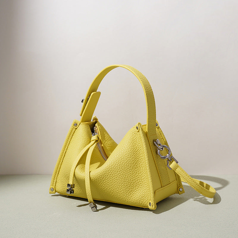 Minimalist Leather Convertible Crossbody