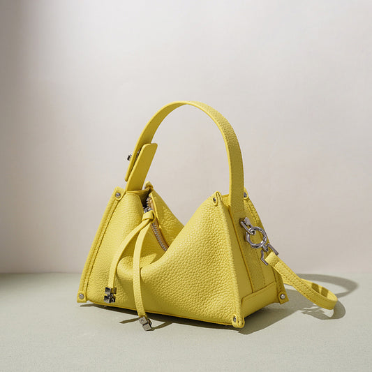 Minimalist Leather Convertible Crossbody