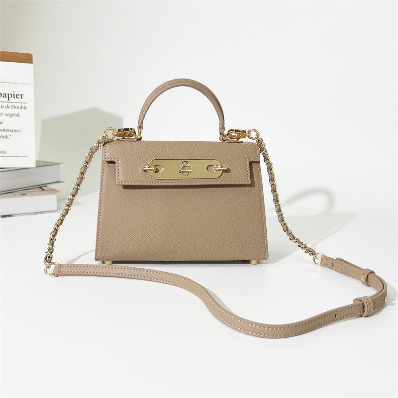 Leather Convertible Top-Handle Crossbody