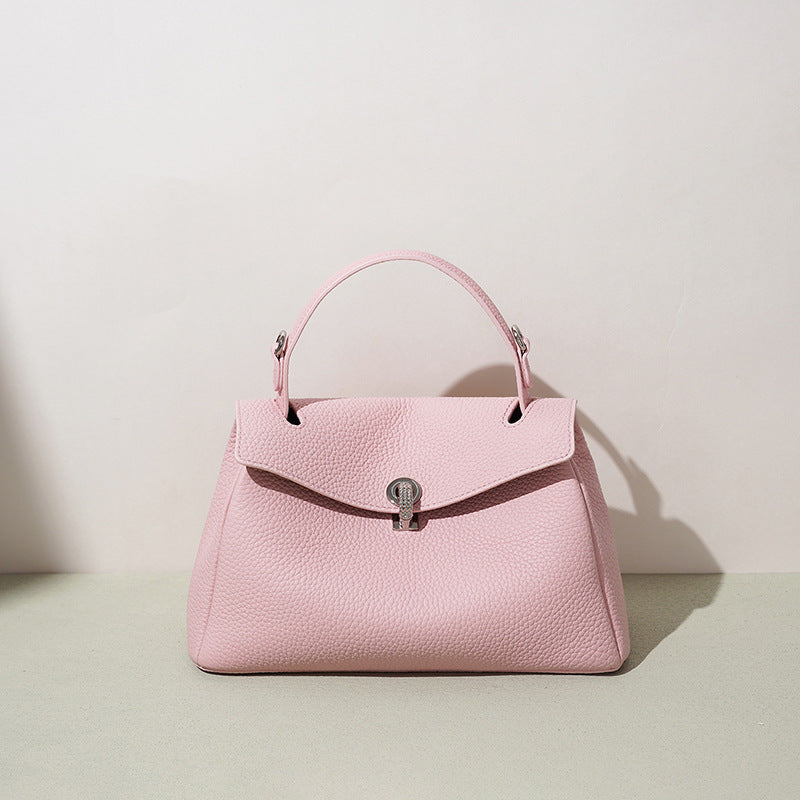 Colorful Full-Grain Leather Crossbody