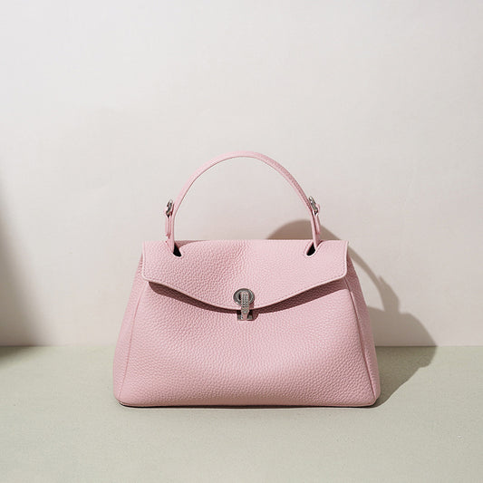 Colorful Full-Grain Leather Crossbody