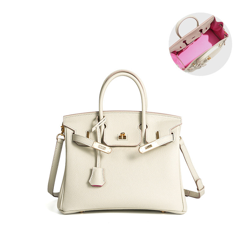 Togo leather top-handle bag — colour option view
