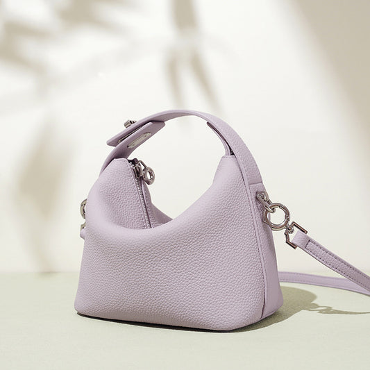 Mini Leather Underarm Crossbody