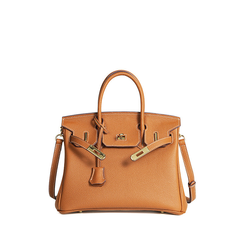 Togo leather top-handle bag — colour option view