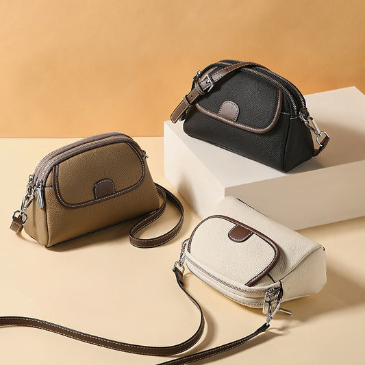 Full-Grain Leather Large Phone Bag