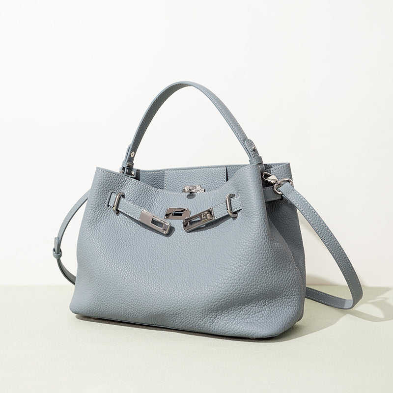 Top-Grain Leather Travel Crossbody
