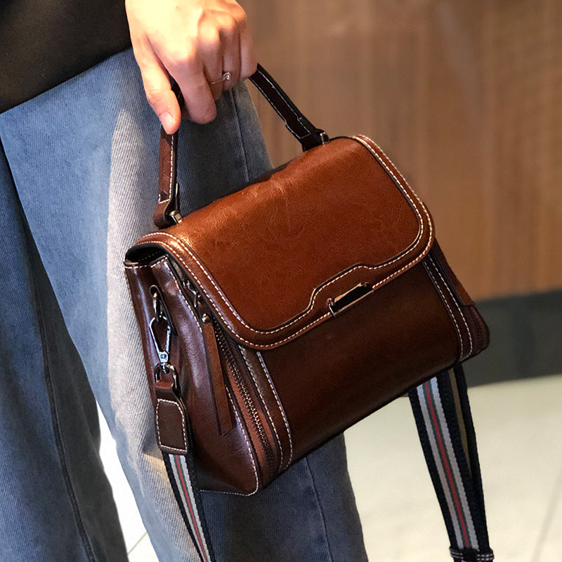 Large Leather Everyday Crossbody