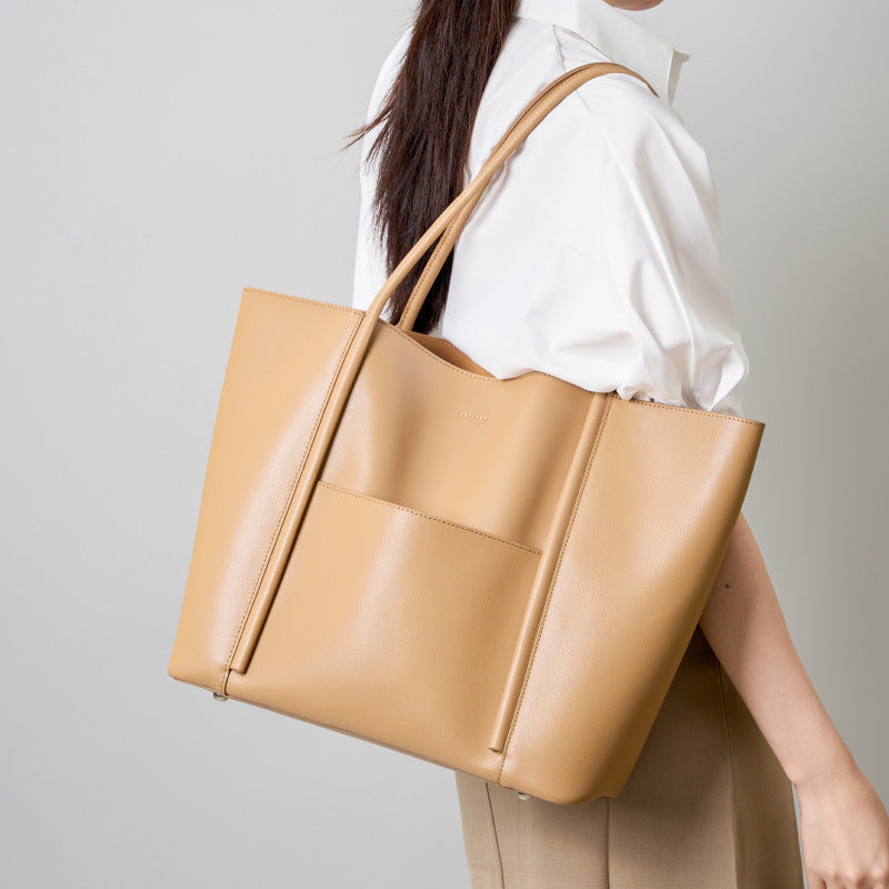 Large Cowhide Work Tote