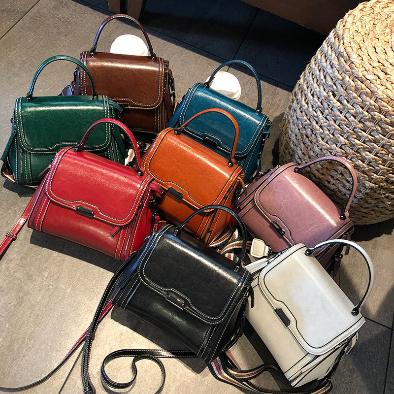 Leather Large Underarm Crossbody