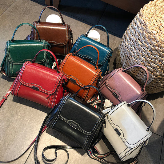 Leather Large Underarm Crossbody