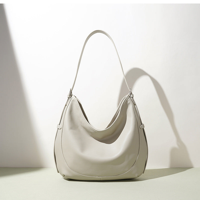 Soft Top-Grain Leather Carryall