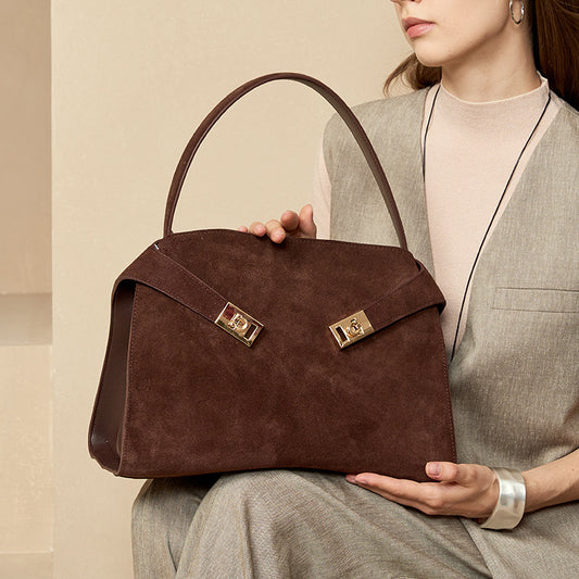 Structured Oversized Shoulder Tote