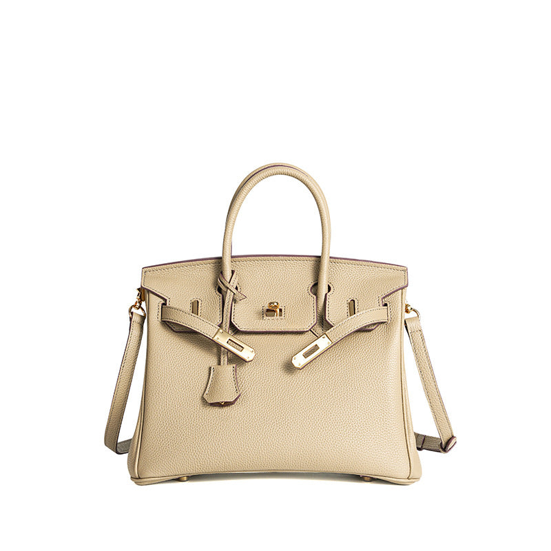 Togo leather top-handle bag — colour option view