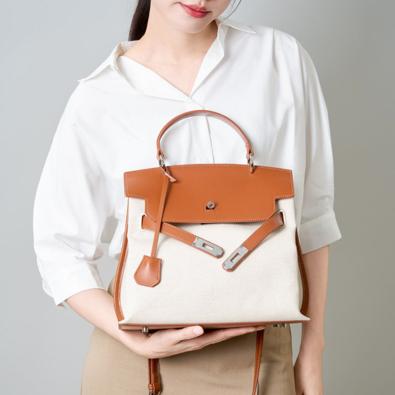 Large Canvas Travel Tote