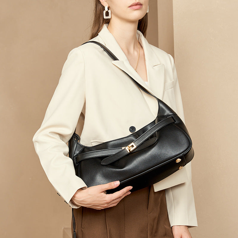 Large Cowhide Leather Tote