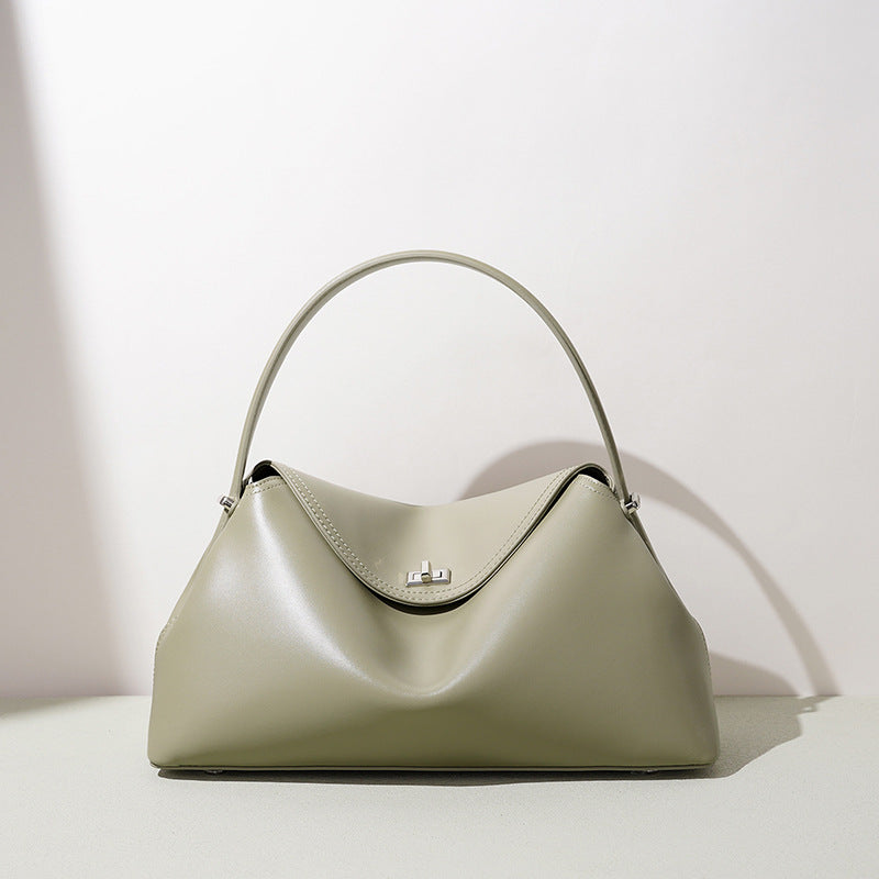 Leather Pillow Crossbody Bag
