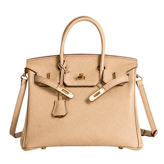 HOUHIL signature khaki top-handle bag